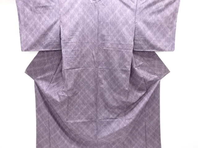 JAPANESE KIMONO / ANTIQUE KIMONO / WOVEN KASURI PATTERN